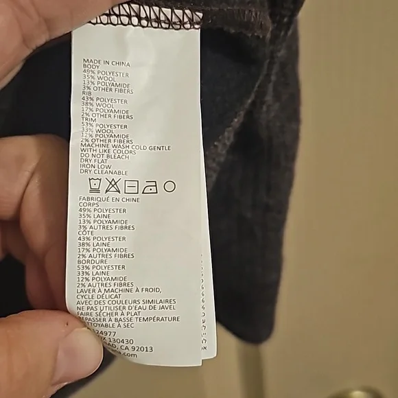 prAna XS heavy wool womens sweater - Picture 5 of 7